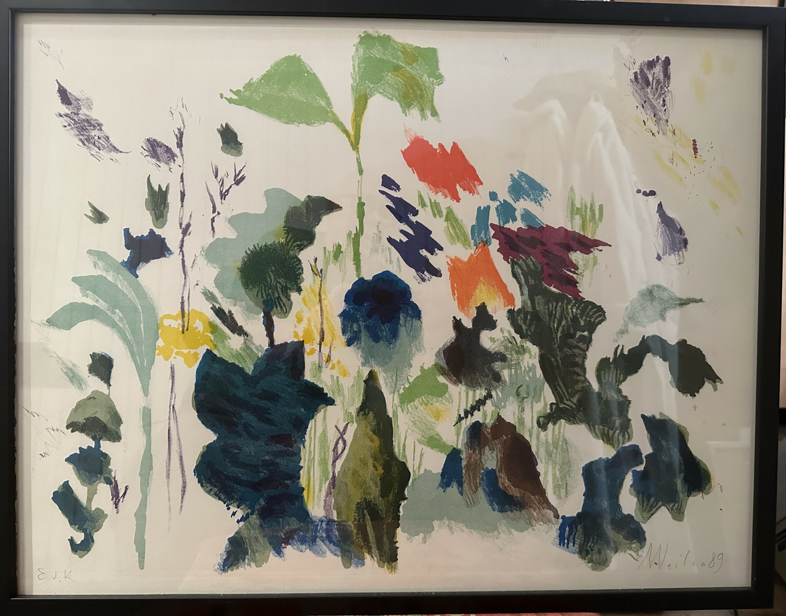 Max Weiler "Naturstück"